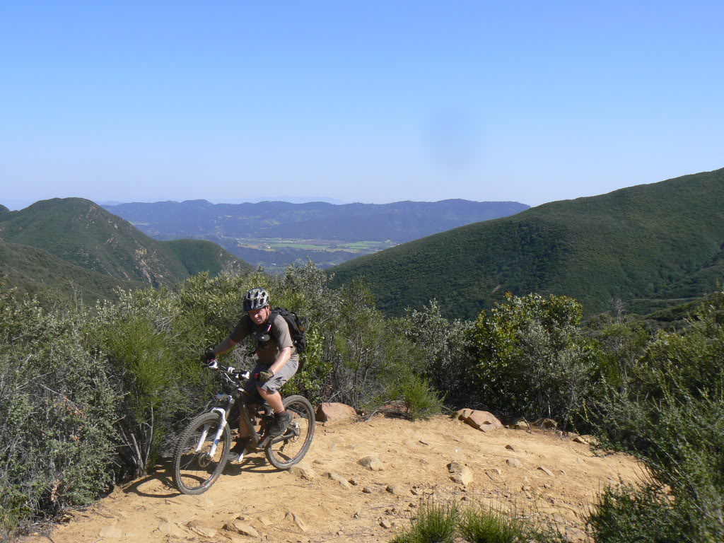 top of gridley matilija canyon trail